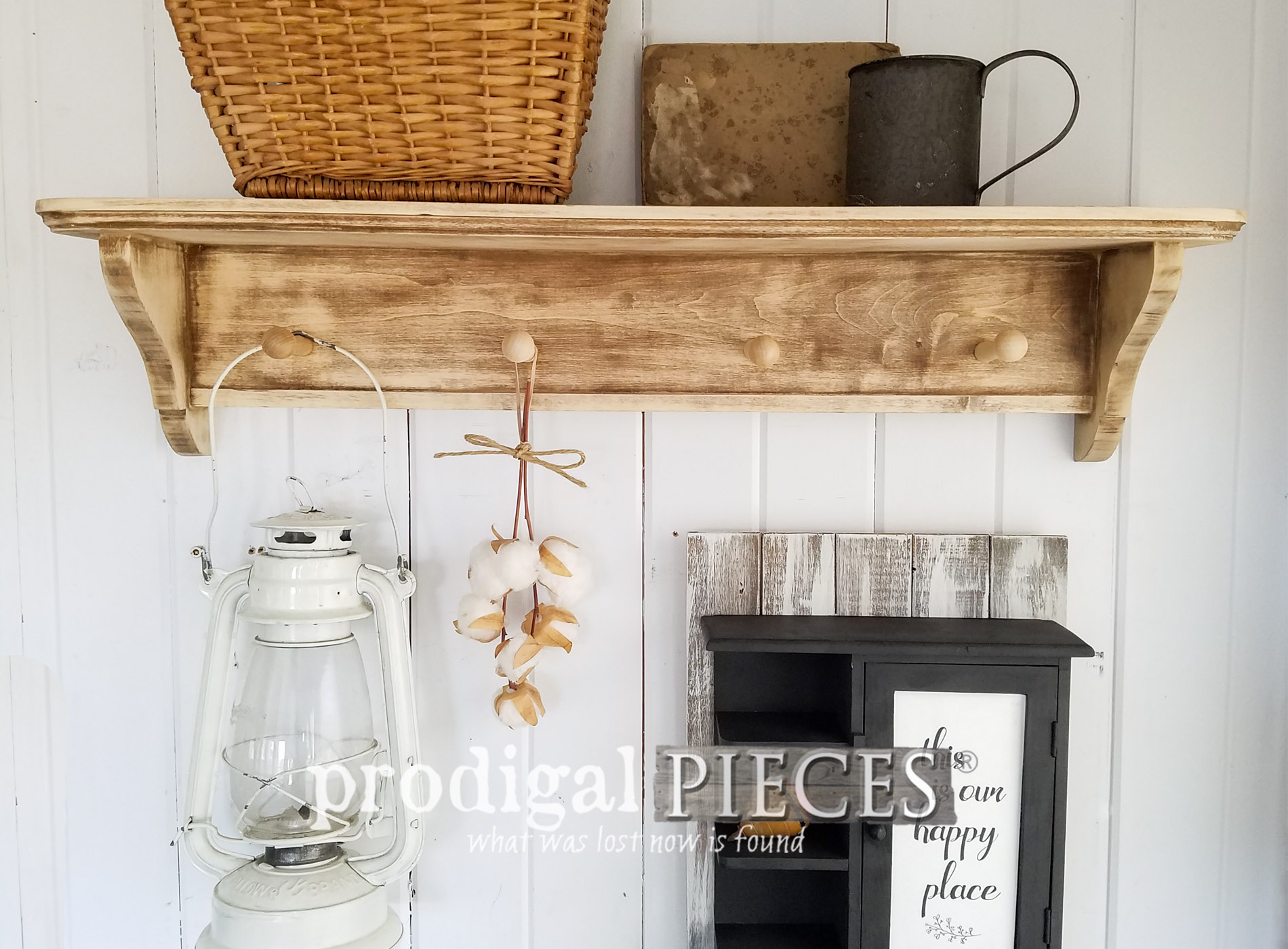 Featured DIY Farmhouse Decor from Thrifted Finds by Larissa of Prodigal Pieces | prodigalpieces.com